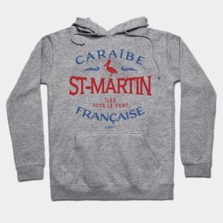 St Martin, French Caribbean, Pelican Hoodie